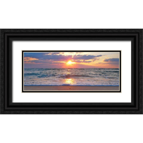 La Isla Bonita I Black Ornate Wood Framed Art Print with Double Matting by Rodriguez, Jairo
