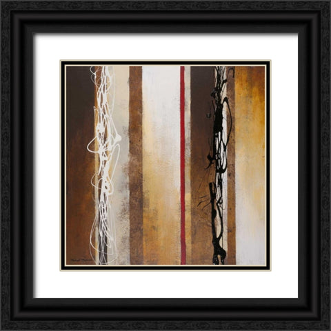 Breaking Loose II Black Ornate Wood Framed Art Print with Double Matting by Marcon, Michael