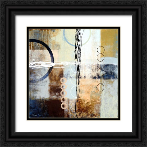 Intersections II Black Ornate Wood Framed Art Print with Double Matting by Marcon, Michael