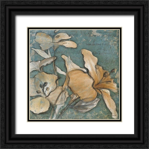 Whisper of Light II Black Ornate Wood Framed Art Print with Double Matting by Loreth, Lanie