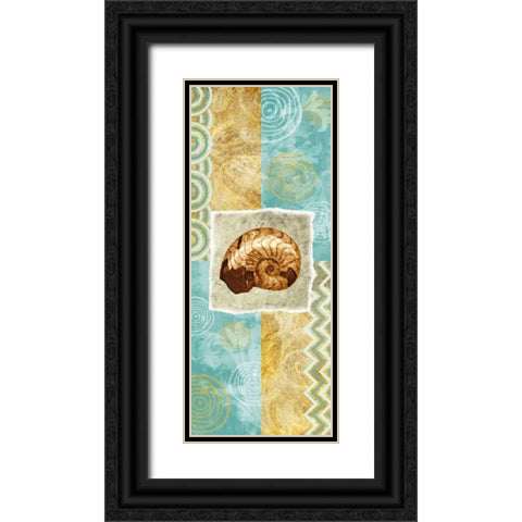 Tropic Sensation I Black Ornate Wood Framed Art Print with Double Matting by Marcon, Michael