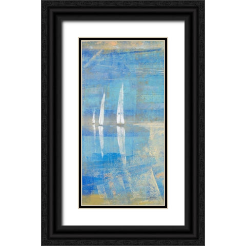 In the Distance II Black Ornate Wood Framed Art Print with Double Matting by Kingsley