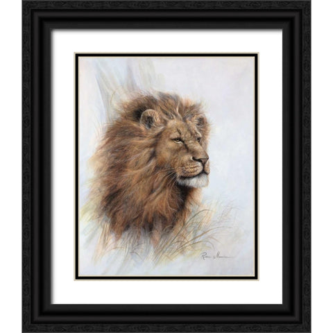 Grandeur Black Ornate Wood Framed Art Print with Double Matting by Manning, Ruane