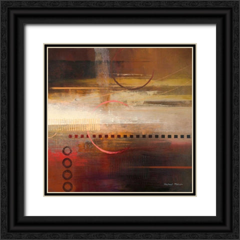 Force Ten I Black Ornate Wood Framed Art Print with Double Matting by Marcon, Michael