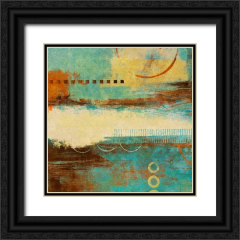 Boardwalk Fun III Black Ornate Wood Framed Art Print with Double Matting by Marcon, Michael