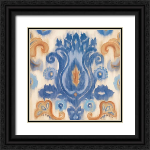 Transitions with Border I Black Ornate Wood Framed Art Print with Double Matting by Pinto, Patricia