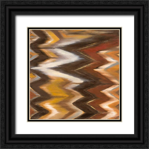 New Mexico II Black Ornate Wood Framed Art Print with Double Matting by Pinto, Patricia