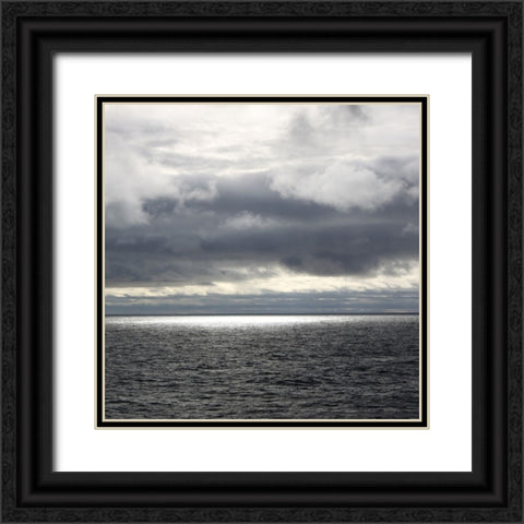 Out To Sea Black Ornate Wood Framed Art Print with Double Matting by Coppel, Anna