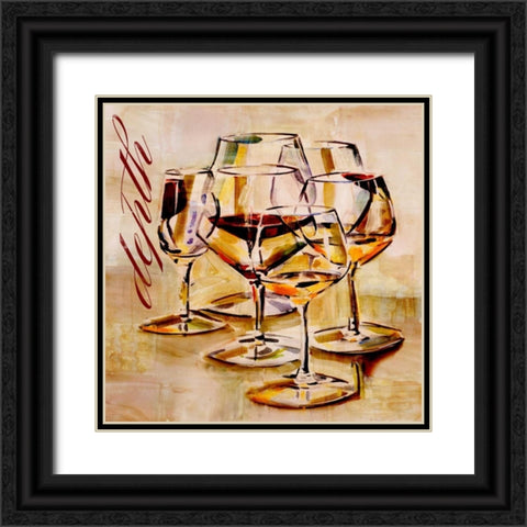 Depth Black Ornate Wood Framed Art Print with Double Matting by French-Roussia, Heather A.