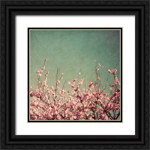 Springtime I Black Ornate Wood Framed Art Print with Double Matting by Bryant, Susan