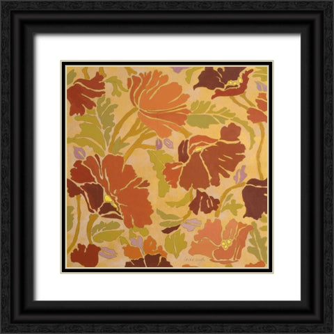 Spring Showers Bring Flowers II Black Ornate Wood Framed Art Print with Double Matting by Loreth, Lanie