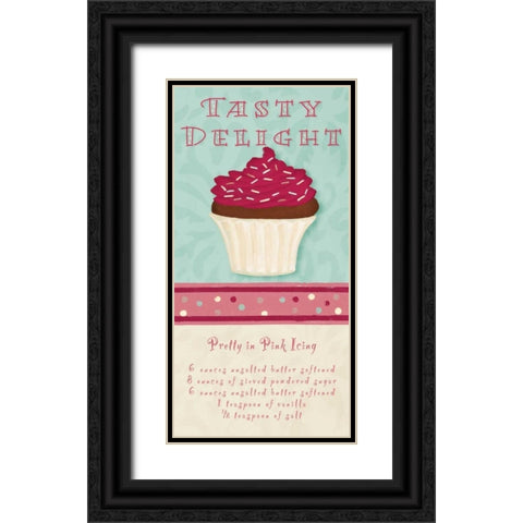 Tasty Delight Black Ornate Wood Framed Art Print with Double Matting by Hakimipour, Tiffany