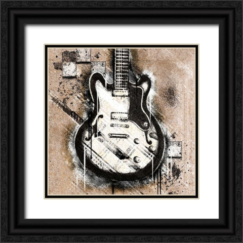Garage Rock I Black Ornate Wood Framed Art Print with Double Matting by Hakimipour, Tiffany
