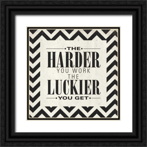 Harder Border Black Ornate Wood Framed Art Print with Double Matting by Sundance Studio