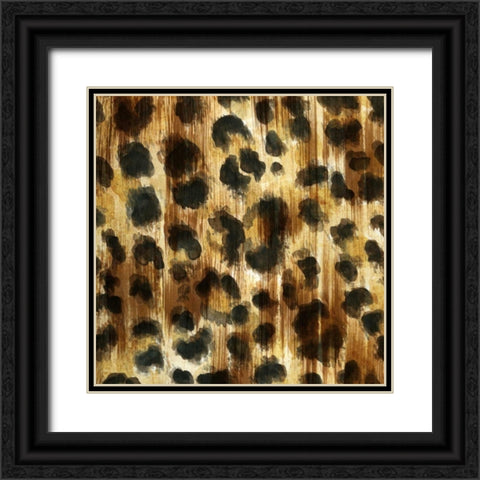 Nairobi Square I Black Ornate Wood Framed Art Print with Double Matting by Biscardi, Nicholas