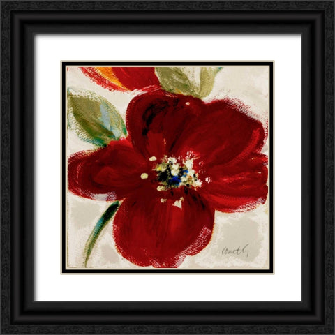 Fall is Calling II Black Ornate Wood Framed Art Print with Double Matting by Loreth, Lanie