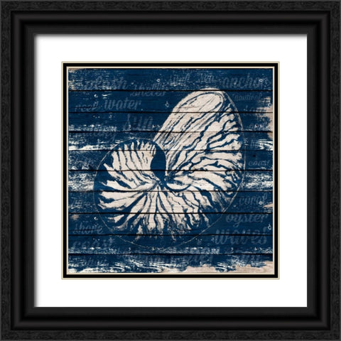 Coastal Wonder V Black Ornate Wood Framed Art Print with Double Matting by Ritter, Gina