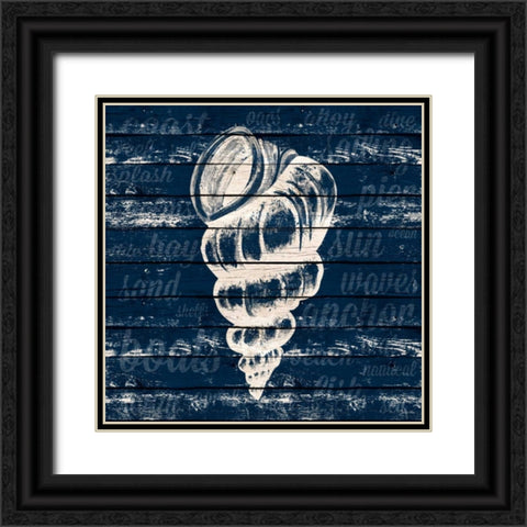 Coastal Wonder VI Black Ornate Wood Framed Art Print with Double Matting by Ritter, Gina