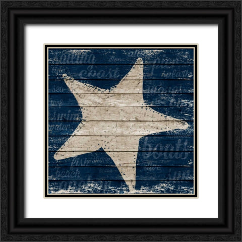 Coastal Wonder IV Black Ornate Wood Framed Art Print with Double Matting by Ritter, Gina