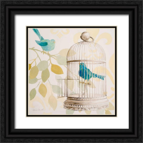 Good Friends II Black Ornate Wood Framed Art Print with Double Matting by Loreth, Lanie