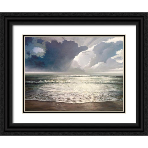 A New Beginning Black Ornate Wood Framed Art Print with Double Matting by Nawrocke, Bruce