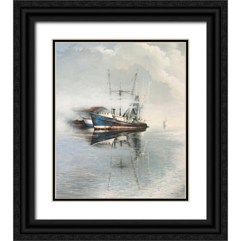 Time Rolls On Black Ornate Wood Framed Art Print with Double Matting by Nawrocke, Bruce