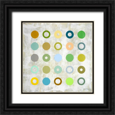 Spring Days I Black Ornate Wood Framed Art Print with Double Matting by Marcon, Michael