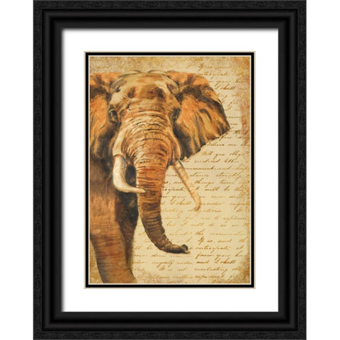 Madagascar Safari III Black Ornate Wood Framed Art Print with Double Matting by Pinto, Patricia