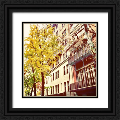 Chelsea Afternoon II Black Ornate Wood Framed Art Print with Double Matting by Acosta, Juliana