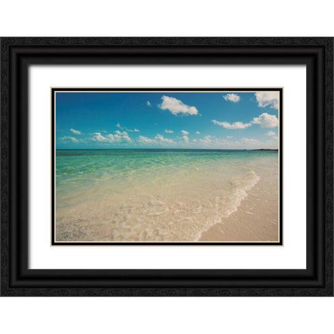 Bimini Day Black Ornate Wood Framed Art Print with Double Matting by Bryant, Susan