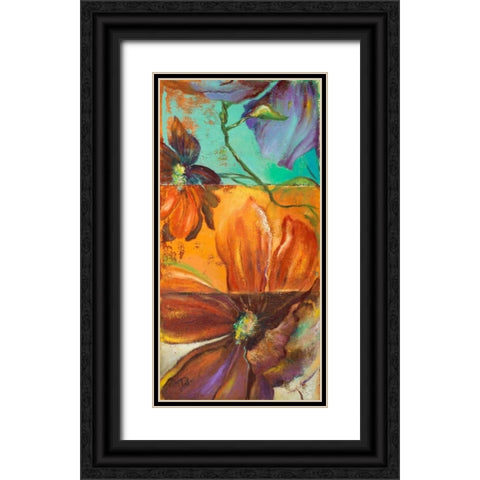 Modernismo I Black Ornate Wood Framed Art Print with Double Matting by Pinto, Patricia