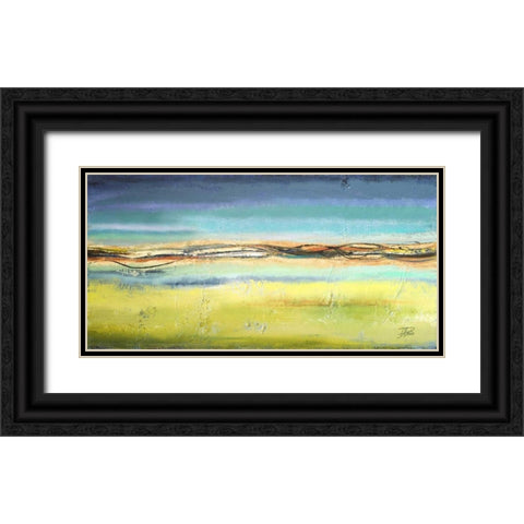 Twilight Black Ornate Wood Framed Art Print with Double Matting by Pinto, Patricia