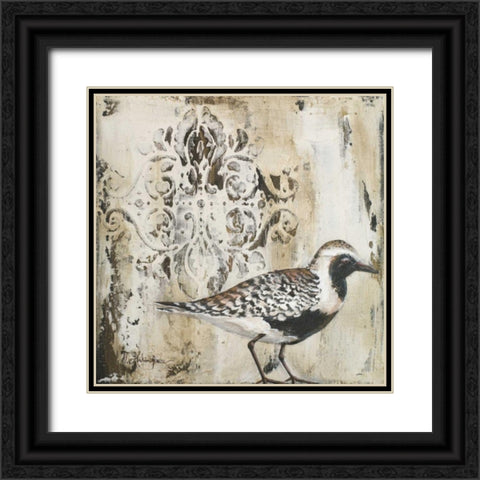 Couture Sandy Shore II Black Ornate Wood Framed Art Print with Double Matting by Hakimipour, Tiffany