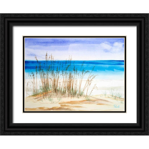 July II Black Ornate Wood Framed Art Print with Double Matting by Urban Pearl Collection, Llc