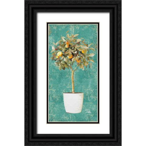 Essential Compliment II Black Ornate Wood Framed Art Print with Double Matting by Pinto, Patricia