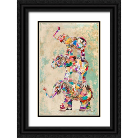 Trunk Show I Black Ornate Wood Framed Art Print with Double Matting by Ritter, Gina