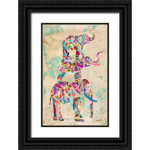 Trunk Show II Black Ornate Wood Framed Art Print with Double Matting by Ritter, Gina