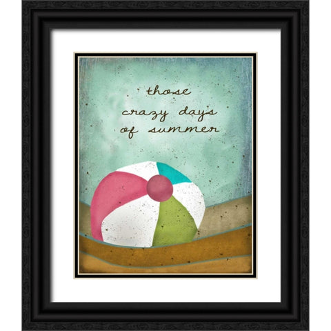 Crazy Days of Summer Black Ornate Wood Framed Art Print with Double Matting by Albert, Beth