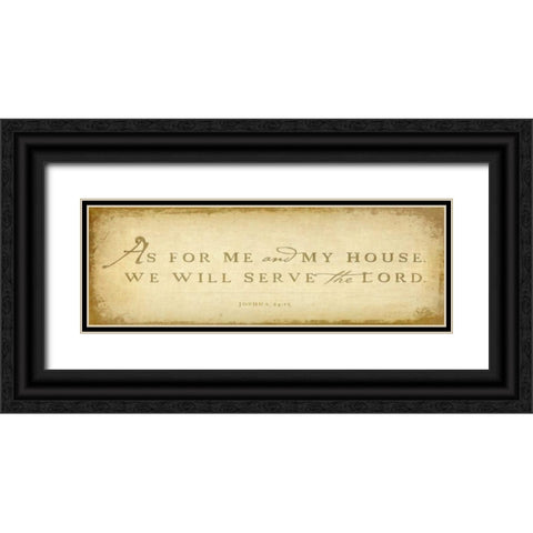 Me and My House Black Ornate Wood Framed Art Print with Double Matting by Drotz, Dallas