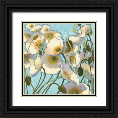 Chantilly Black Ornate Wood Framed Art Print with Double Matting by Novak, Shirley