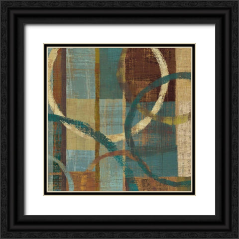 Tranquility II Black Ornate Wood Framed Art Print with Double Matting by Mullan, Michael