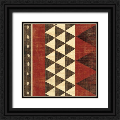 Patterns of the Savanna I Black Ornate Wood Framed Art Print with Double Matting by Hershey, Moira