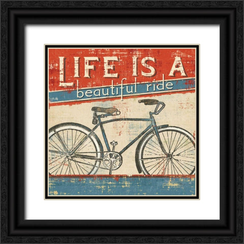 Beautiful Ride I Black Ornate Wood Framed Art Print with Double Matting by Pela Studio