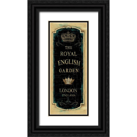 Garden View IX - Royal English Black Ornate Wood Framed Art Print with Double Matting by Audit, Lisa