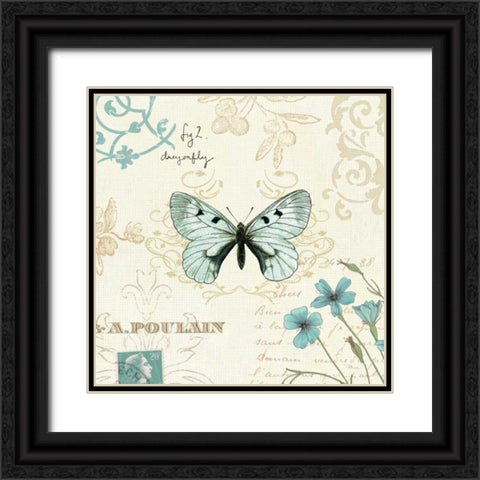 Natural Elegance I Black Ornate Wood Framed Art Print with Double Matting by Pela Studio