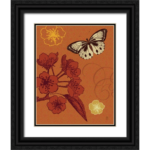 Orchard Seeker Black Ornate Wood Framed Art Print with Double Matting by Studio Mousseau