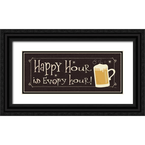 Group Therapy IV Black Ornate Wood Framed Art Print with Double Matting by Pela Studio