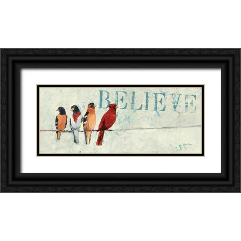 The Usual Suspects Panel I - Hope Black Ornate Wood Framed Art Print with Double Matting by Tillmon, Avery