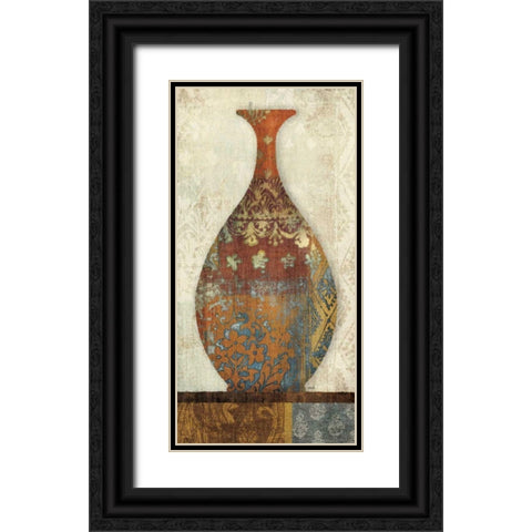 Indian Vessels II Black Ornate Wood Framed Art Print with Double Matting by Hershey, Moira