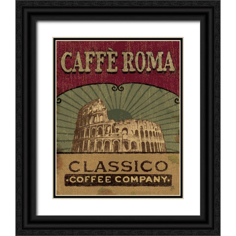 Coffee Blend I Black Ornate Wood Framed Art Print with Double Matting by Brissonnet, Daphne